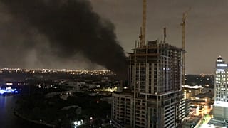 ABD'de trafoda çıkan yangın nedeniyle Fort Lauderdale kenti karanlığa gömüldü