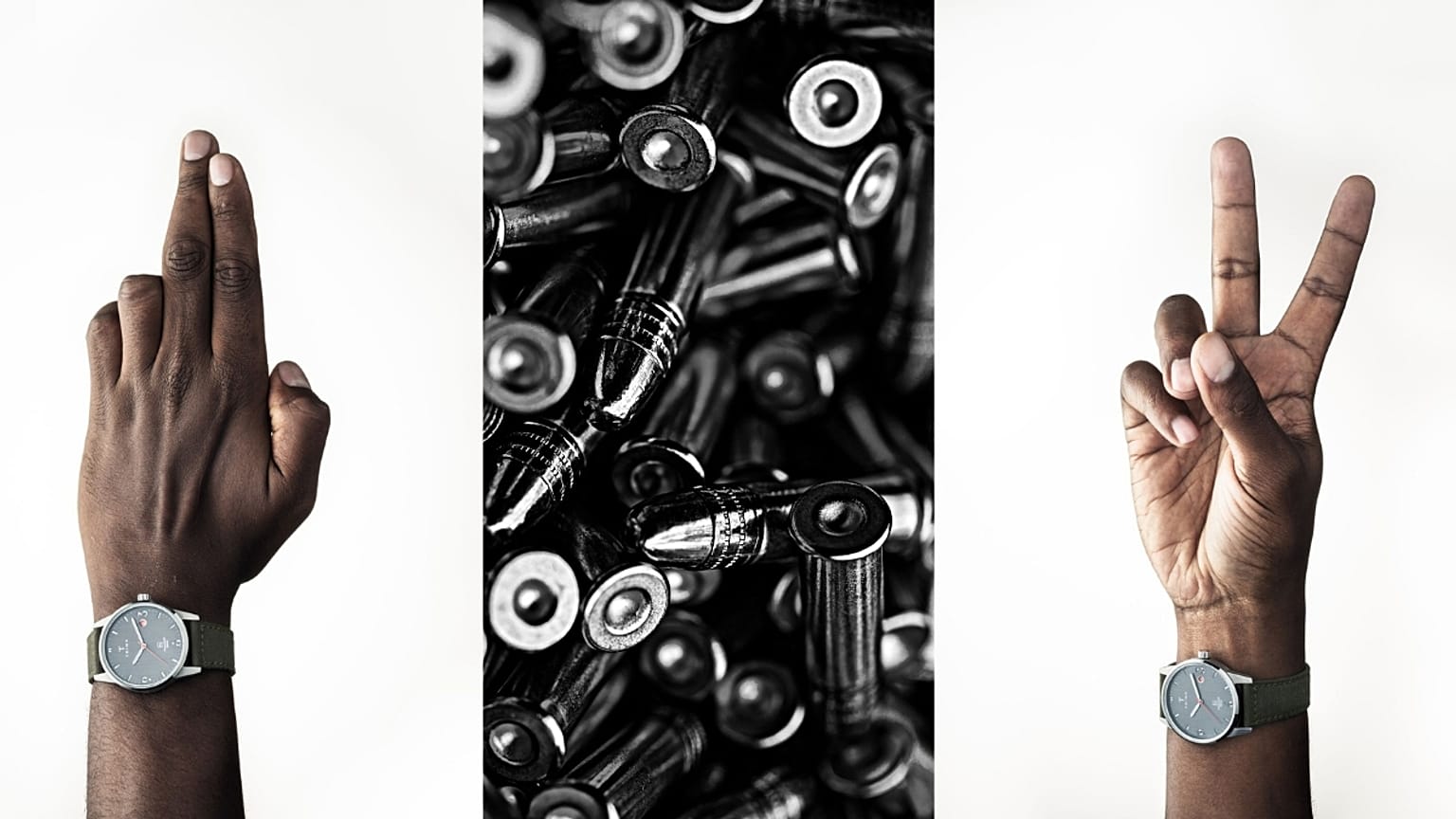 Made from the metal of destructed illegal firearms