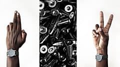 Made from the metal of destructed illegal firearms