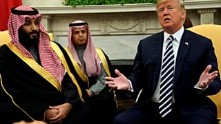 Trump Mart ayında Beyaz Saray'da Veliaht Prens Selman'ı ağırladı