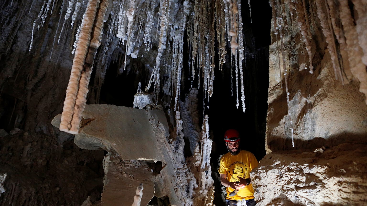 Gruta de sal "mais longa do mundo" é em Israel
