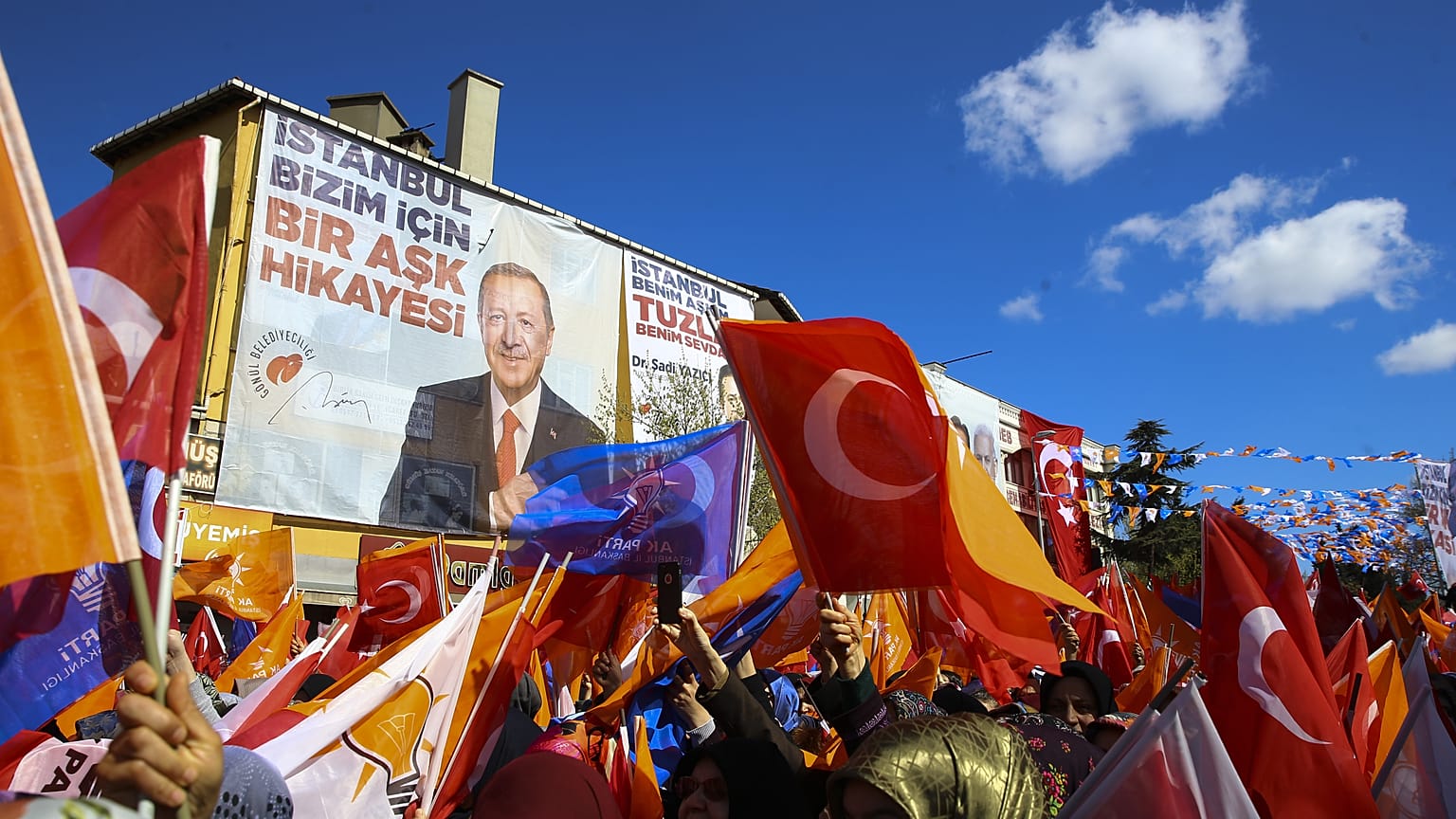 31 mart yerel seçimler AK Parti mitingi