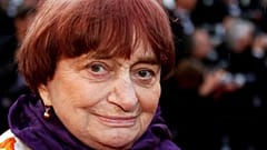  Agnes Varda à Cannes, le 14 mai 2018