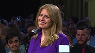 Svolta in Slovacchia, Caputova presidente