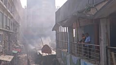Nouvel incendie en plein coeur de Dhaka au Bangladesh