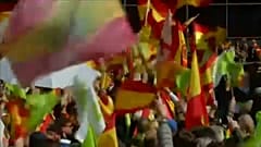 Barcelone : les séparatistes troublent le rassemblement de Vox