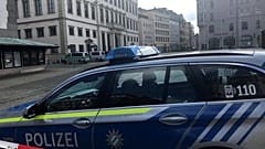 A German police car, March 26, 2019