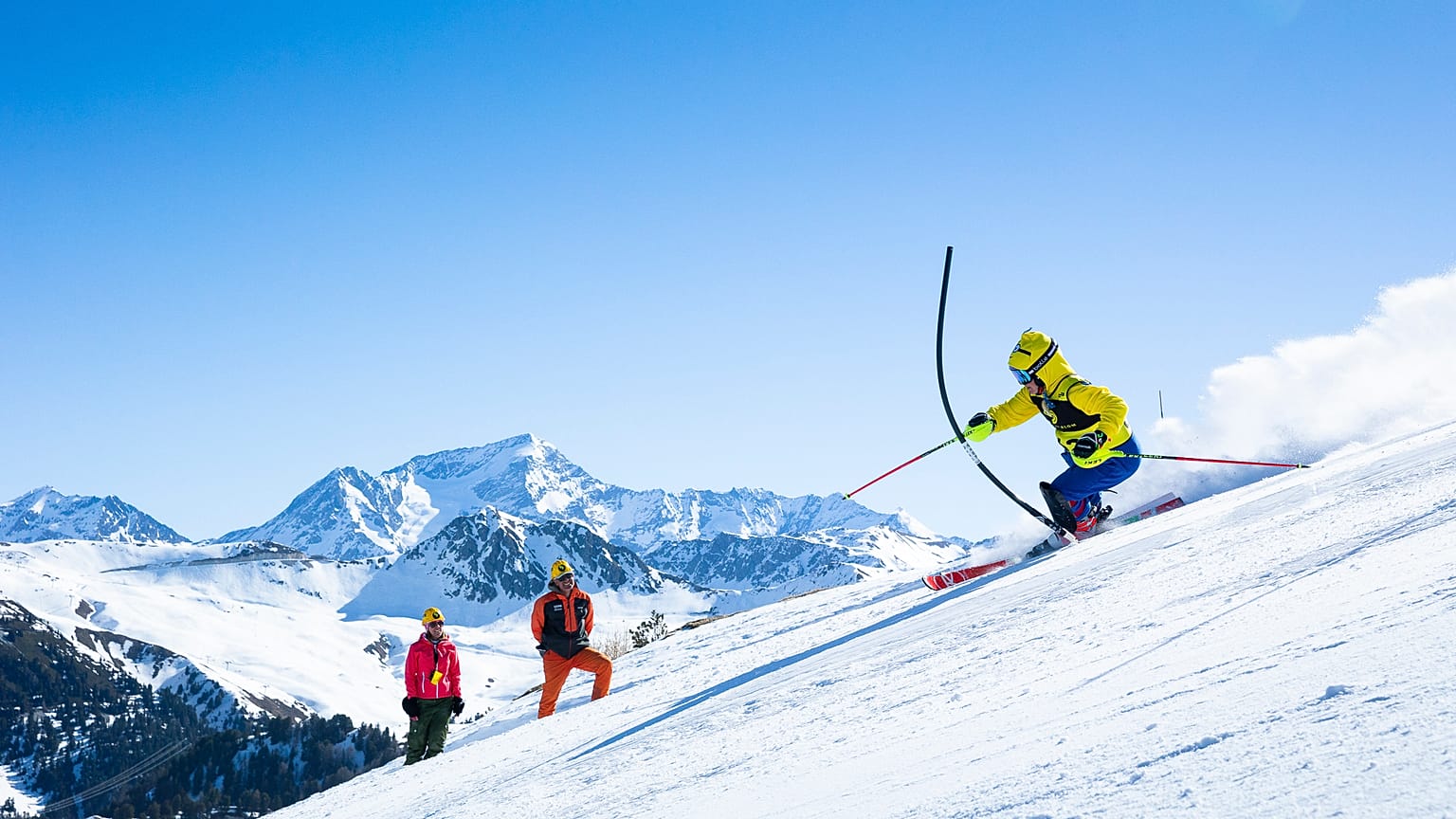 Le plus long slalom du monde pour boucler la saison de ski alpin