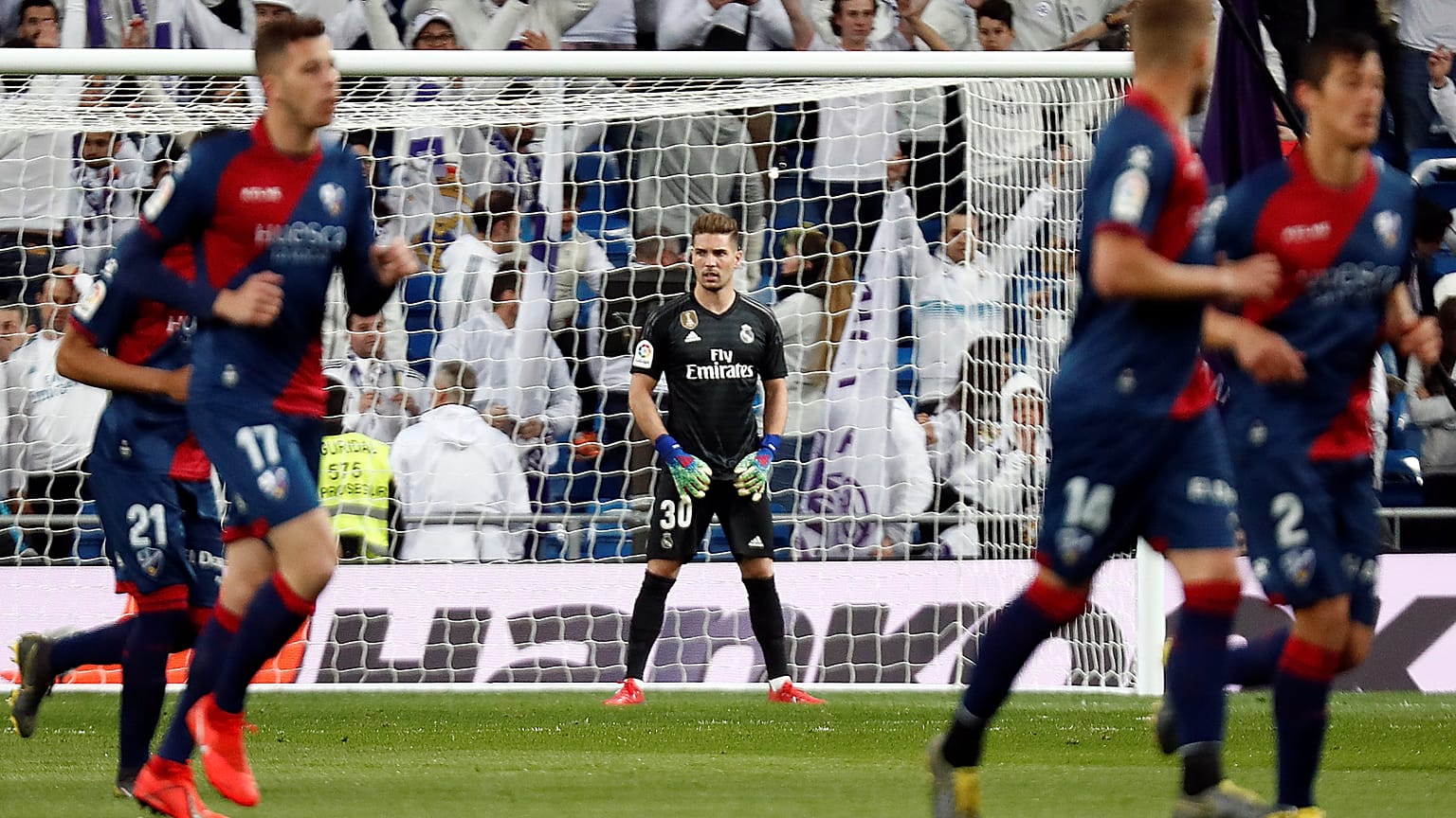 In Papas Team: Luca Zidane (20) steht bei Real im Tor