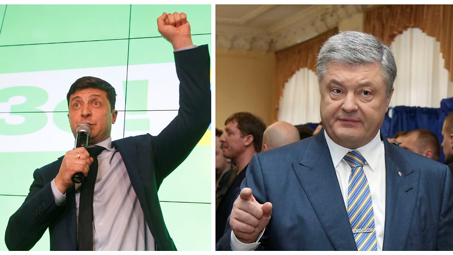Selenski vs. Poroschenko: Wer macht das Rennen?