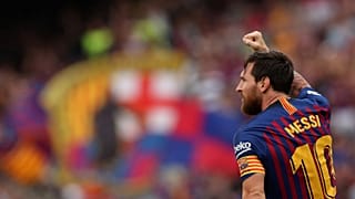 الأرجنتيني لاعب كرة القدم ليونيل ميسي