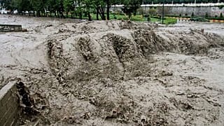 سیل در جنوب تهران