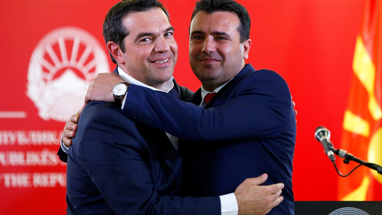 Α.Τσίπρας: Σημαντική μέρα για τα Βαλκάνια - Ζ. Ζάεφ: Γράφουμε συνεχώς ιστορία με την Ελλάδα