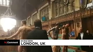 Naked truth climate change protesters