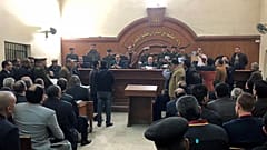 صورة أرشيفية لمحكمة مصرية