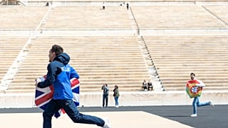 Ολυμπιονίκες πέταξαν χαρταετούς στο Παναθηναϊκό Στάδιο