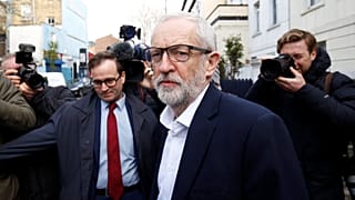 British opposition Labour Party leader Jeremy Corbyn