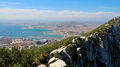 General view of Gibraltar