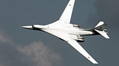 The Russian Tupolev Tu-160 bomber