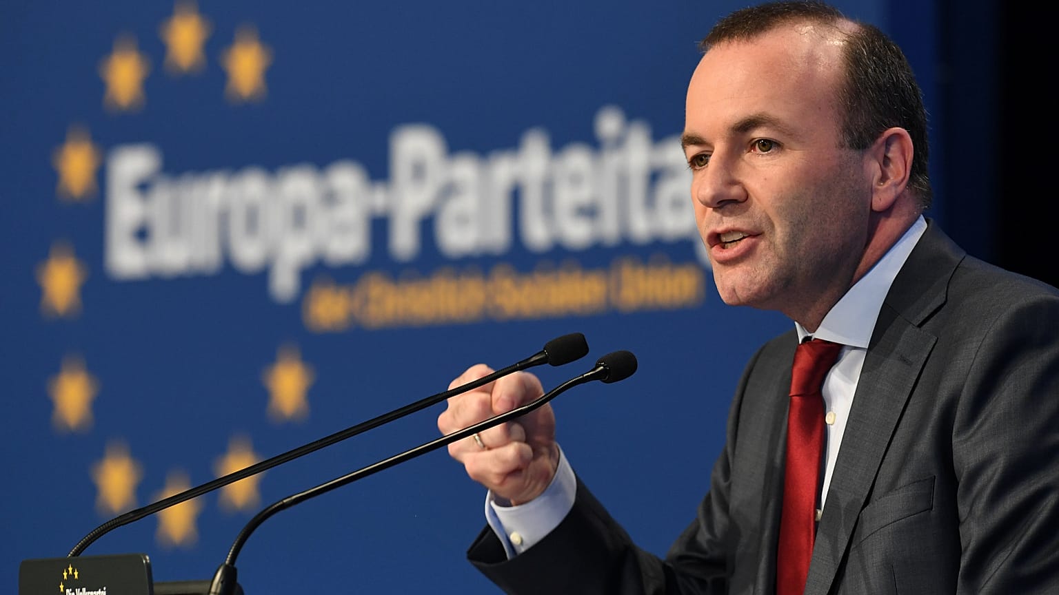 Manfred Weber, tête de liste du PPE aux européennes