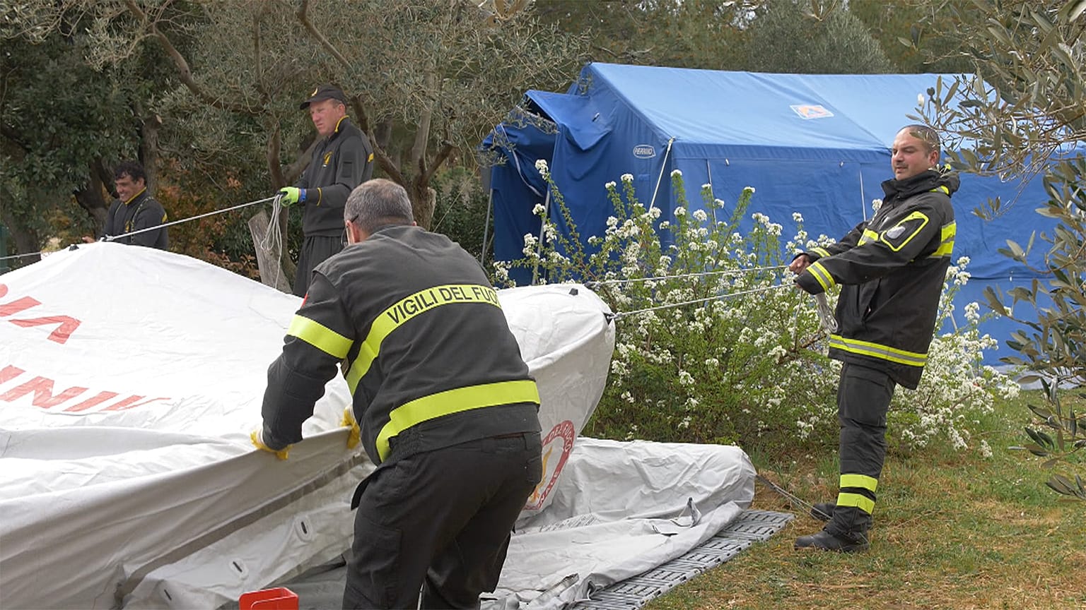 'Natural disasters have no borders': Aid Zone meets Europe's first responders