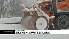 Schnee im Frühling