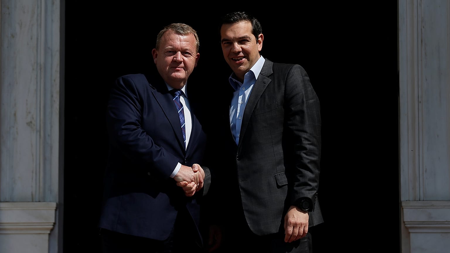 Μεταναστευτικό και Συμφωνία Πρεσπών στη συνάντηση Τσίπρα με Ράσμουσεν