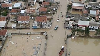 گلستان در شمال ایران پس از سیل