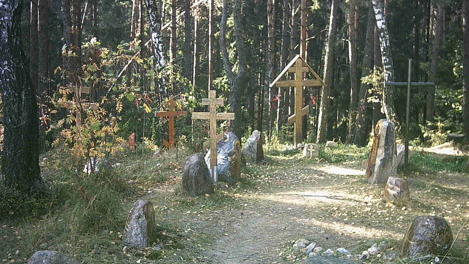 Mahnmal Kurapaty selbst fotografiert, 2002