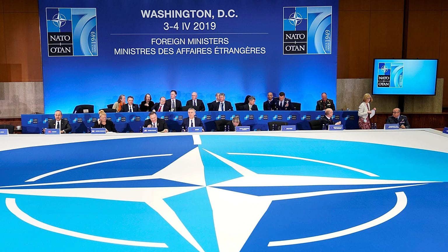 Plenary meeting of NATO Foreign Ministers' Session in Washington