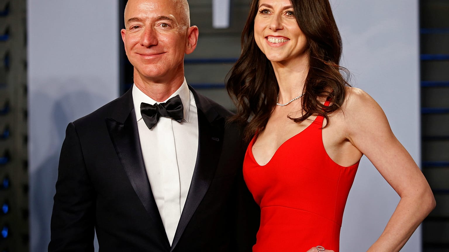 Amazon CEO Jeff Bezos and MacKenzie Bezos