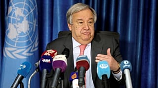 غوتيريش الأمين العام للأمم المتحدة