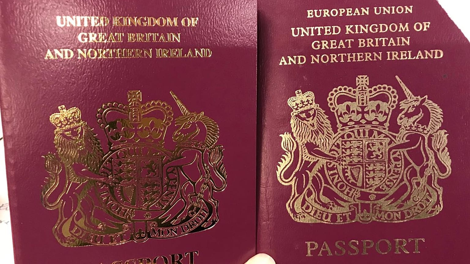 UK removes 'European Union' title from British passport