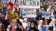 Germans take to streets in rent rise protests demanding more homes to become social housing
