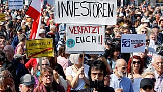 Germans take to streets in rent rise protests demanding more homes to become social housing