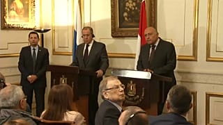 شاهد: روسيا ومصر تحذران من التدخل الأجنبي في ليبيا
