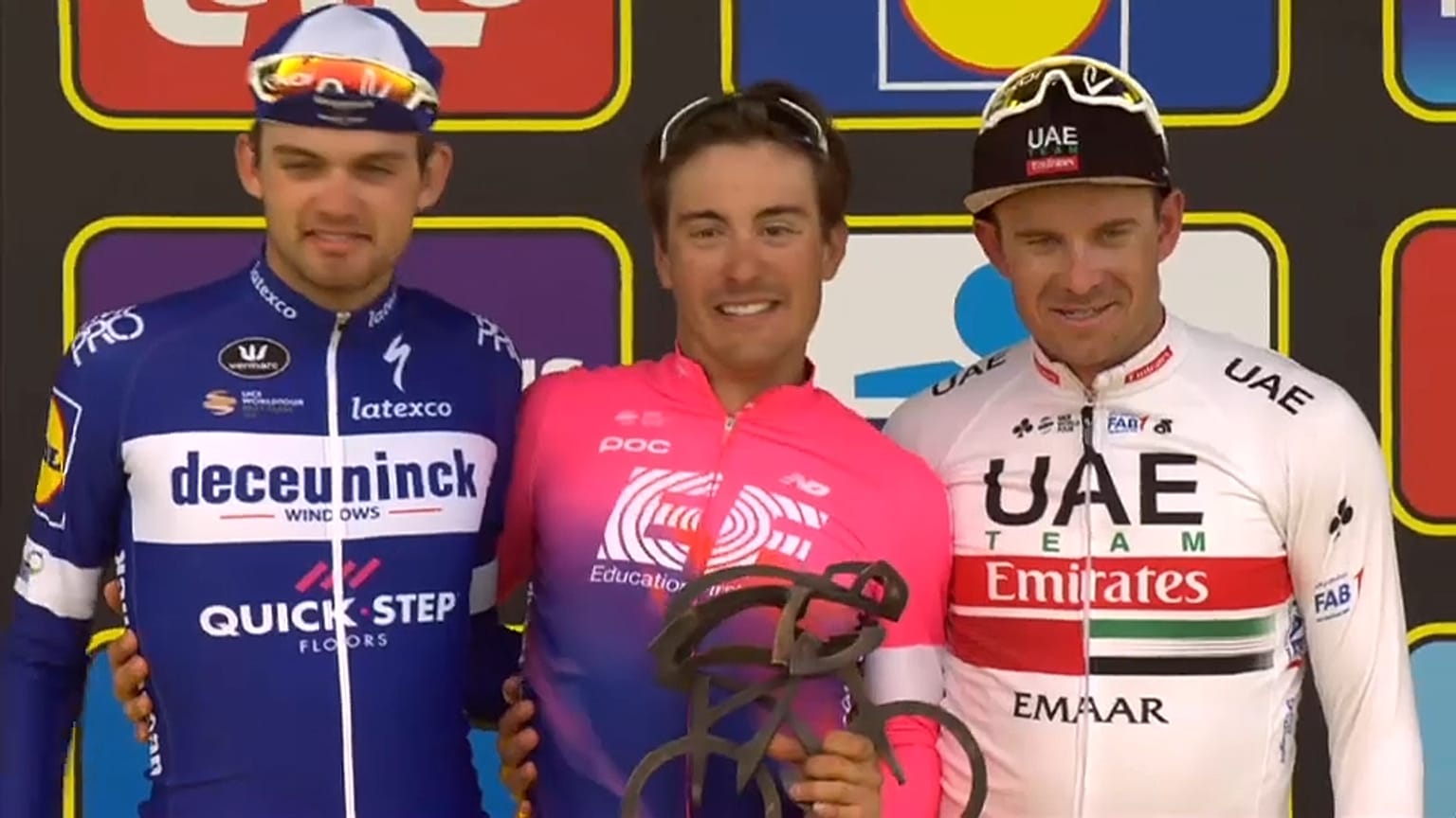 Première victoire de prestige pour Alberto Bettiol sur le tour des Flandres