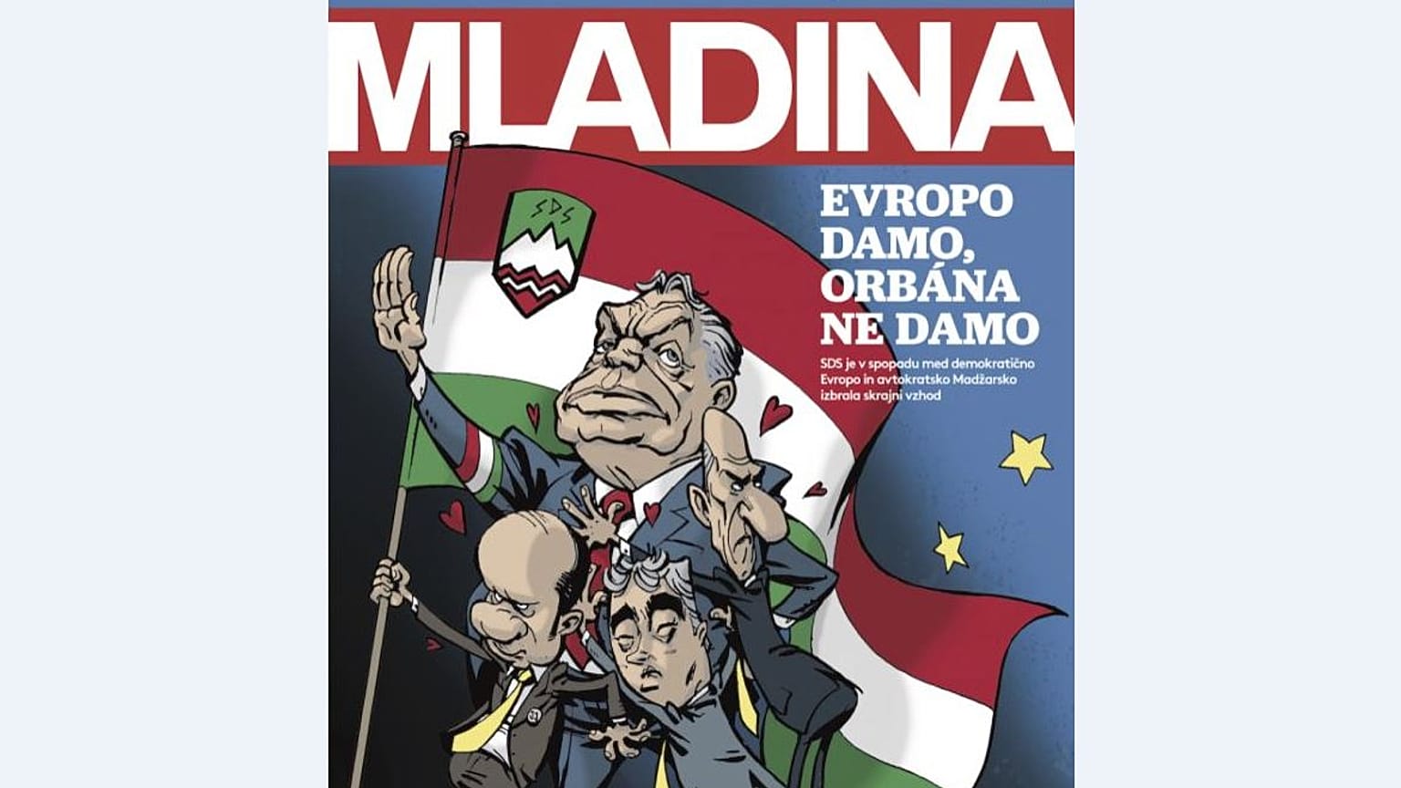 Diplomáciai erőfitogtatás egy karikatúra miatt