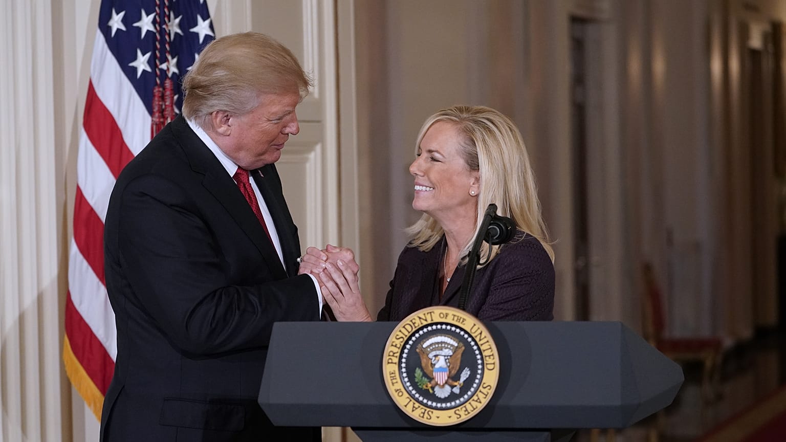 ABD İç Güvenlik Bakanı Kristjen Nielsen istifa etti
