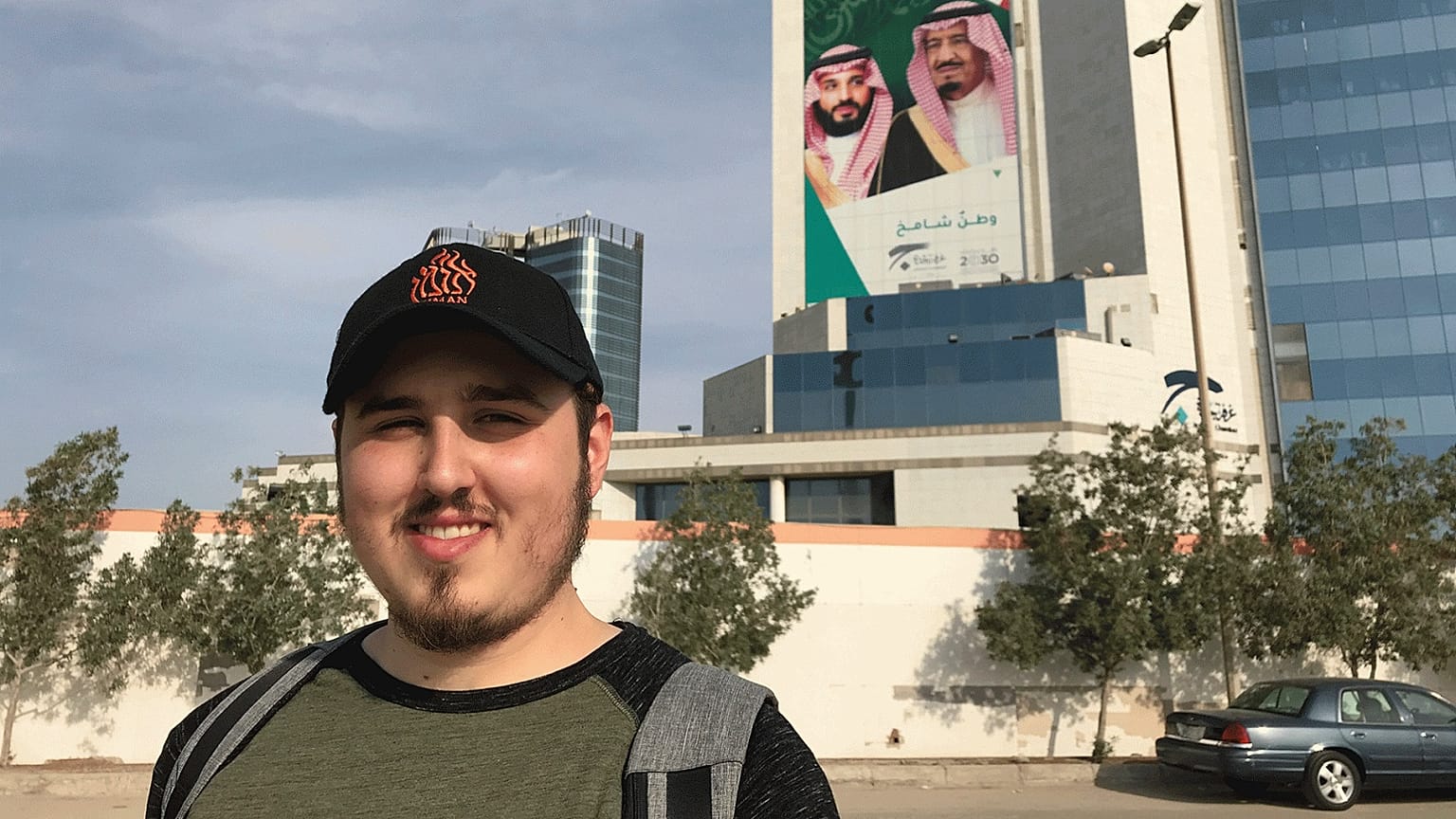 الصحفي شالوم زينيتش في الرياض