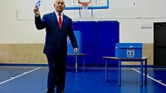 Benjamin Netanyahu, favori des élections législatives en Israël.