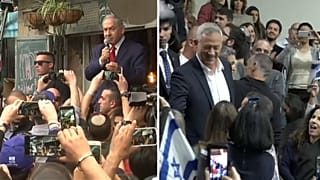 I due sfidanti per le elzioni israeliane: Netanyahu e Gantz