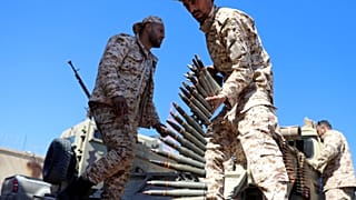 Misrata forces, under the protection of Tripoli's forces, on April 8