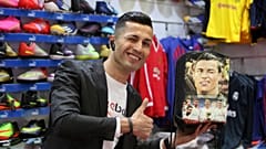 العراقي بيوار شبيه رونالدو