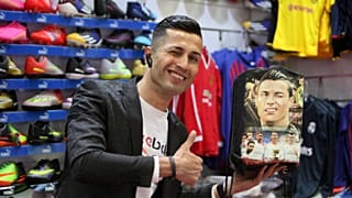 العراقي بيوار شبيه رونالدو