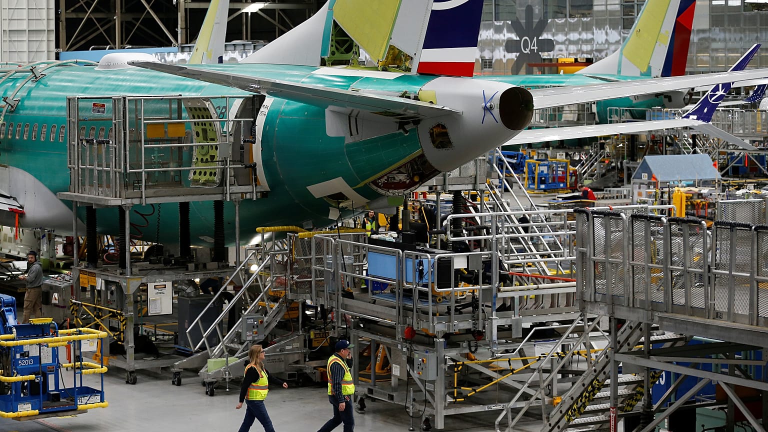 Boeing üretim merkezi / Renton, Washington