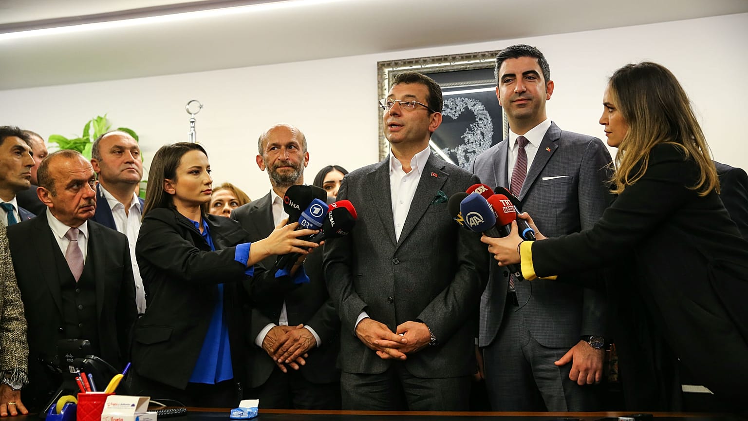 Ekrem İmamoğlu konuştu