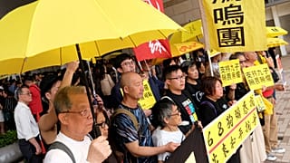 Anführer der "Regenschirm-Revolution" in Hongkong verurteilt