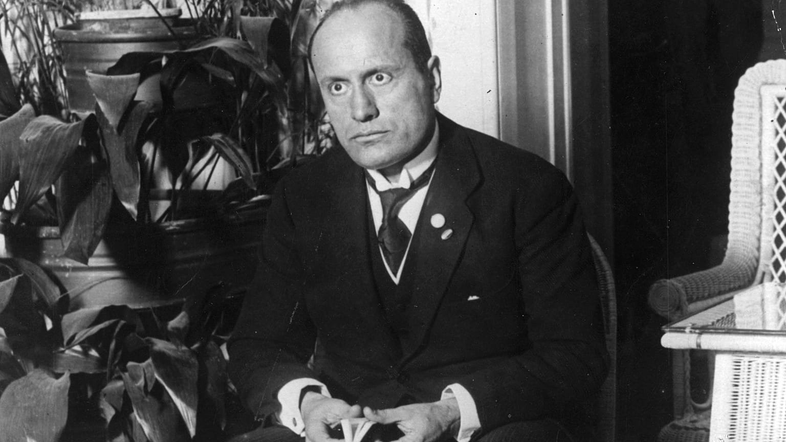 Benito Mussolini in 1922