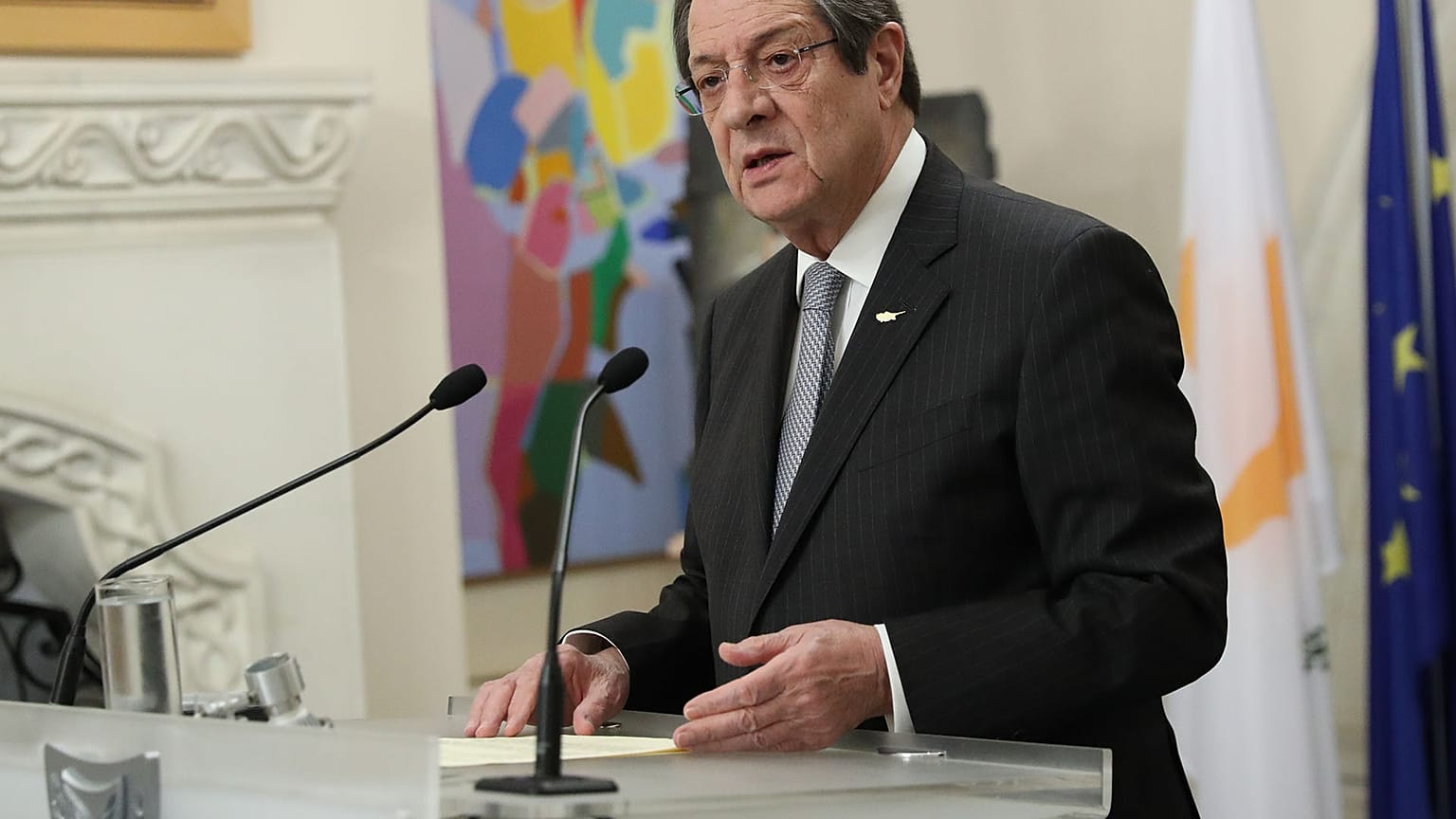 Αναστασιάδης: Ο Ακιντζί επιδιώκει πλήρη έλεγχο της Κύπρου από την Τουρκία